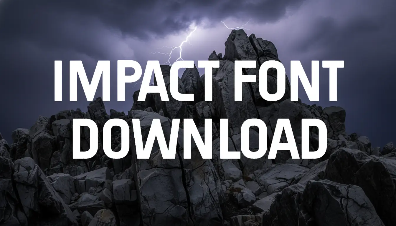 Impact Font Download
