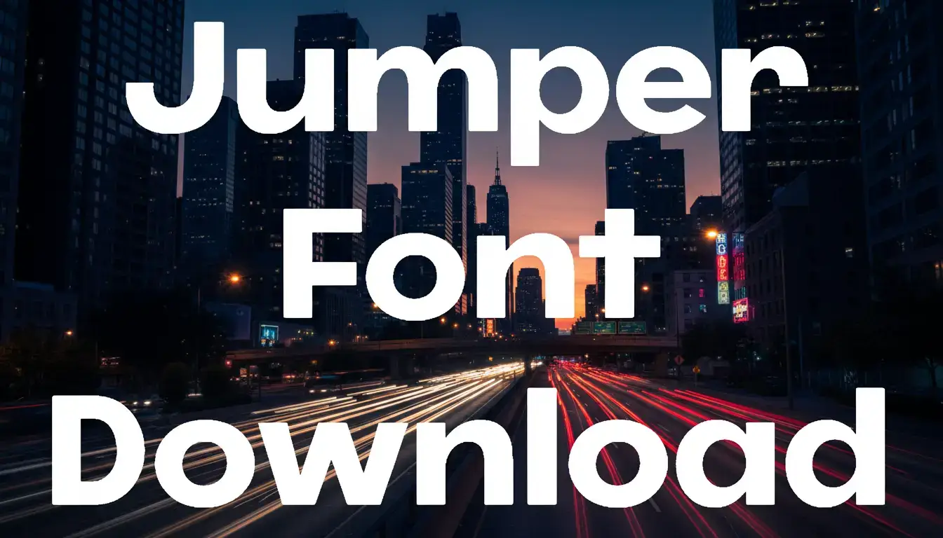 Jumper Font Download