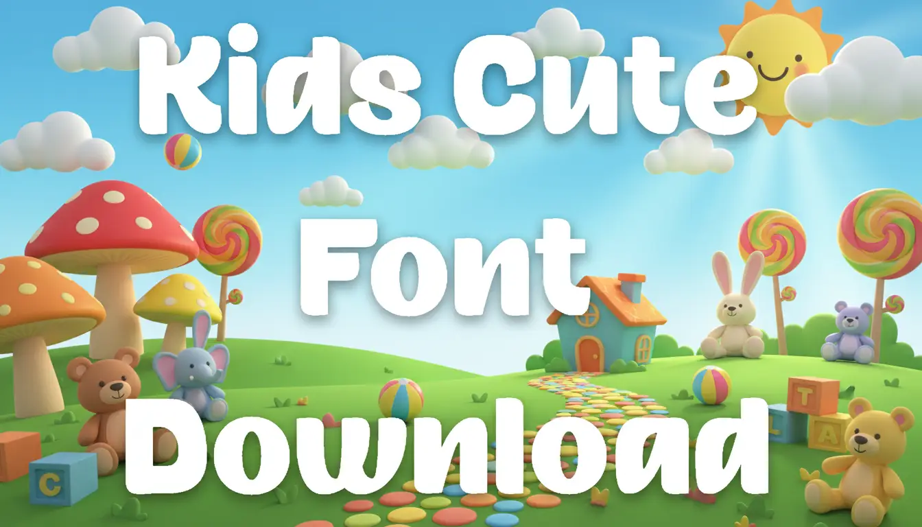 Kids Cute Font Download