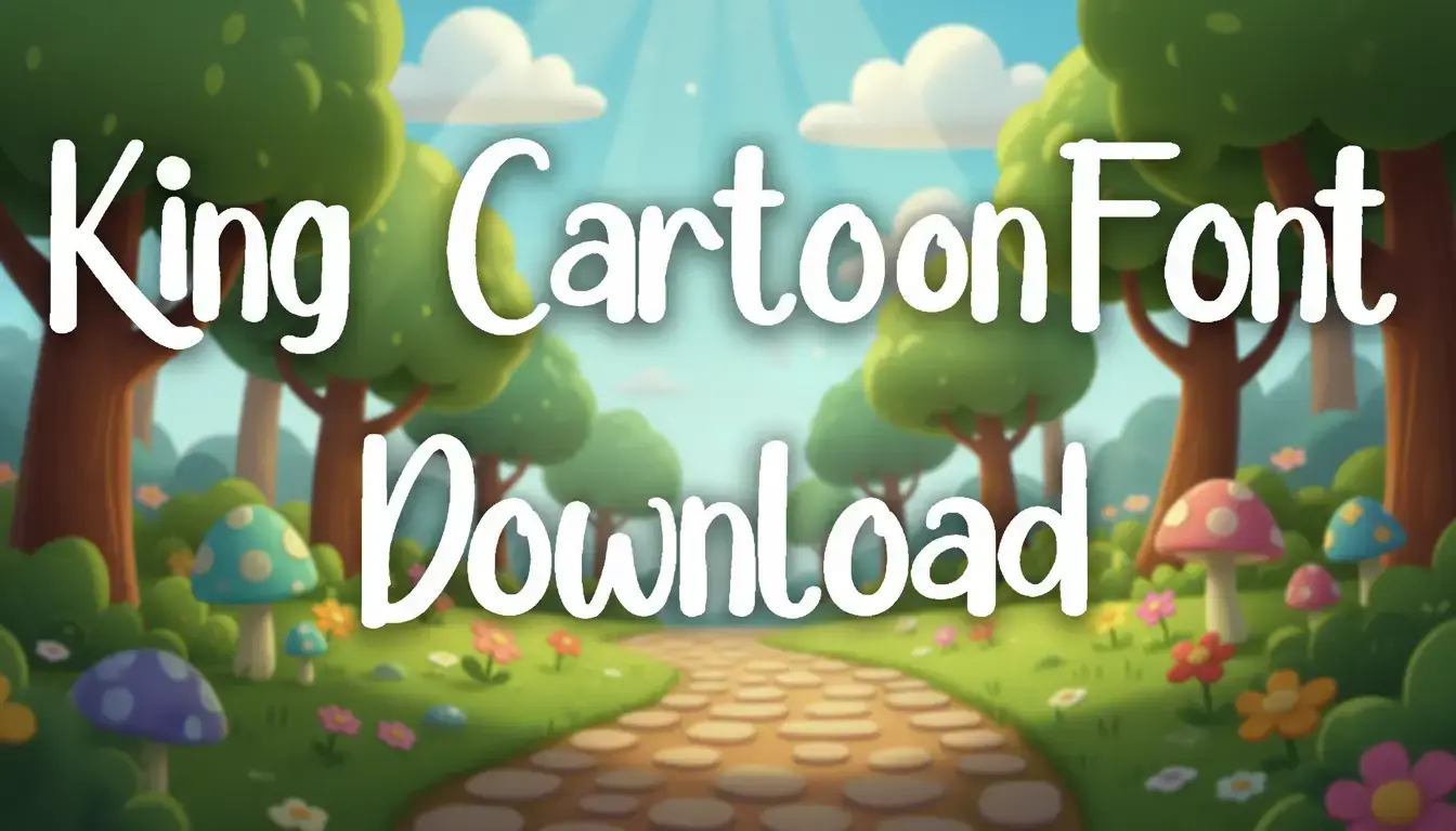 King Cartoon Font Download