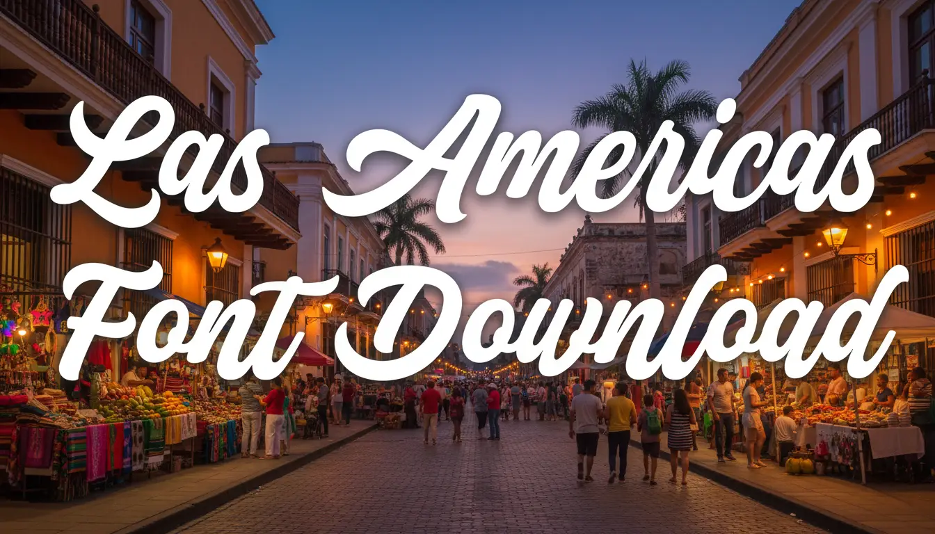 Las Americas Font Download