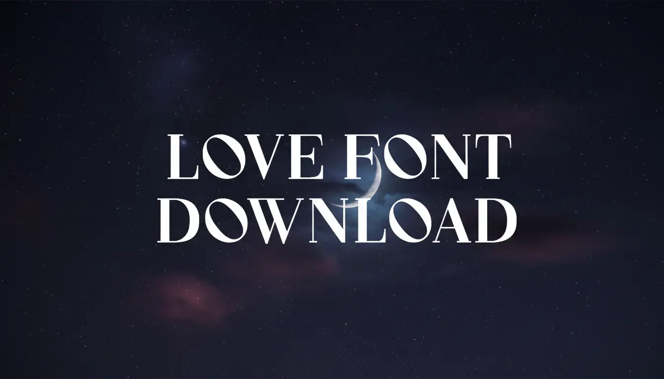 Love Font Download