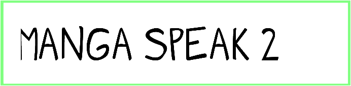 Manga Speak 2 Font free download