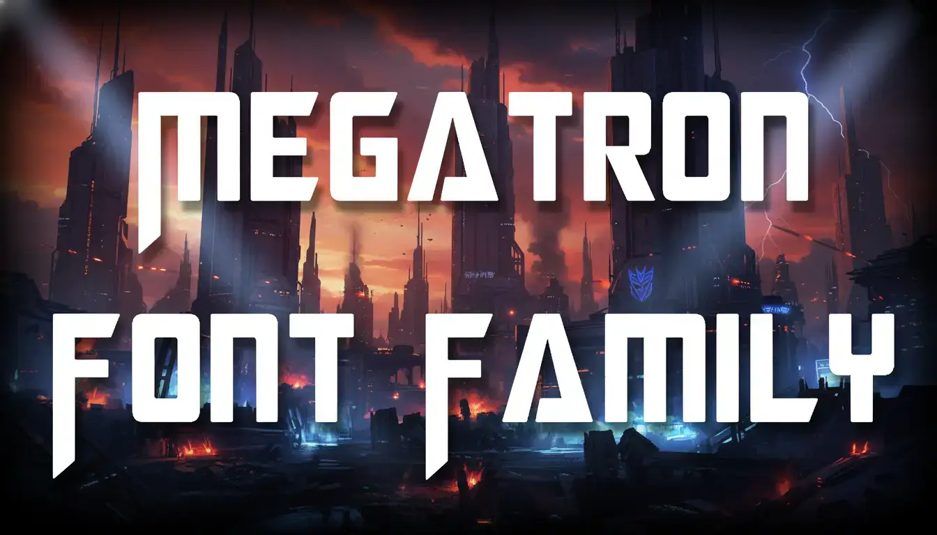 Megatron Font Family