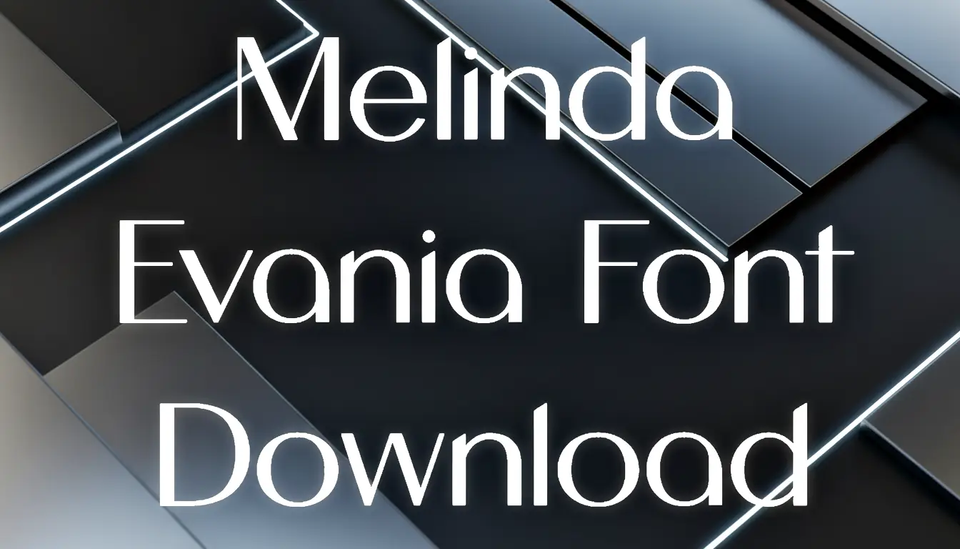 Melinda Evania Font Download