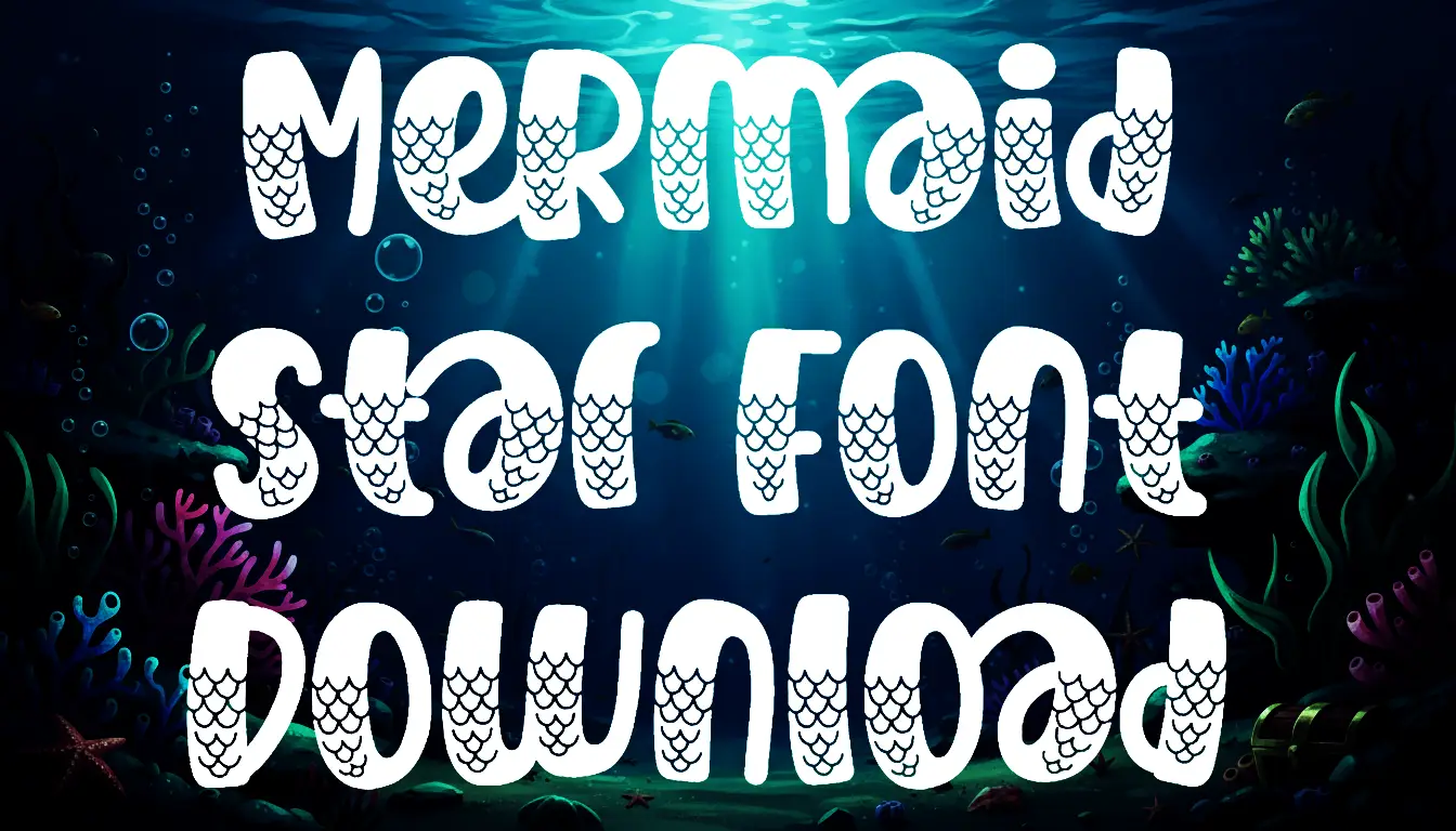 Mermaid Star Font Download