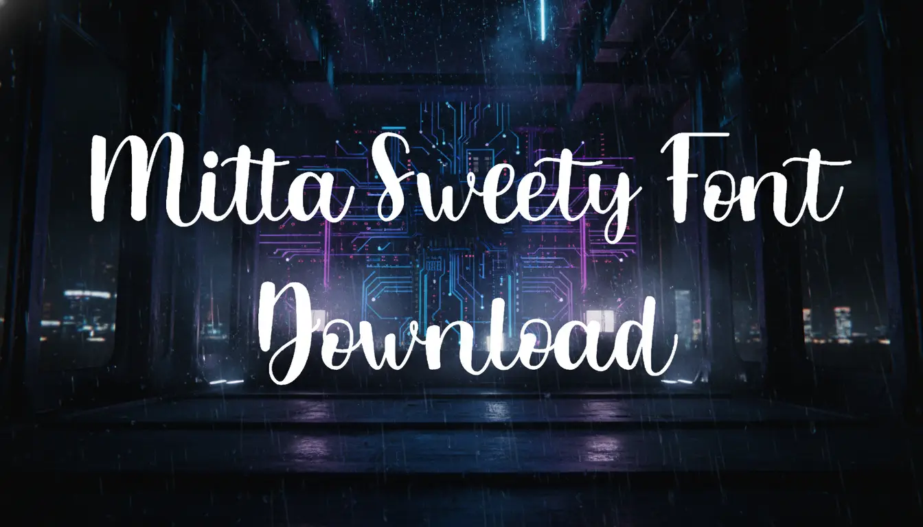 Mitta Sweety Font Download