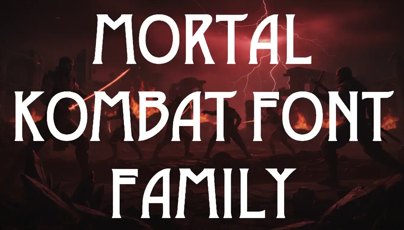 Mortal Kombat Font Family