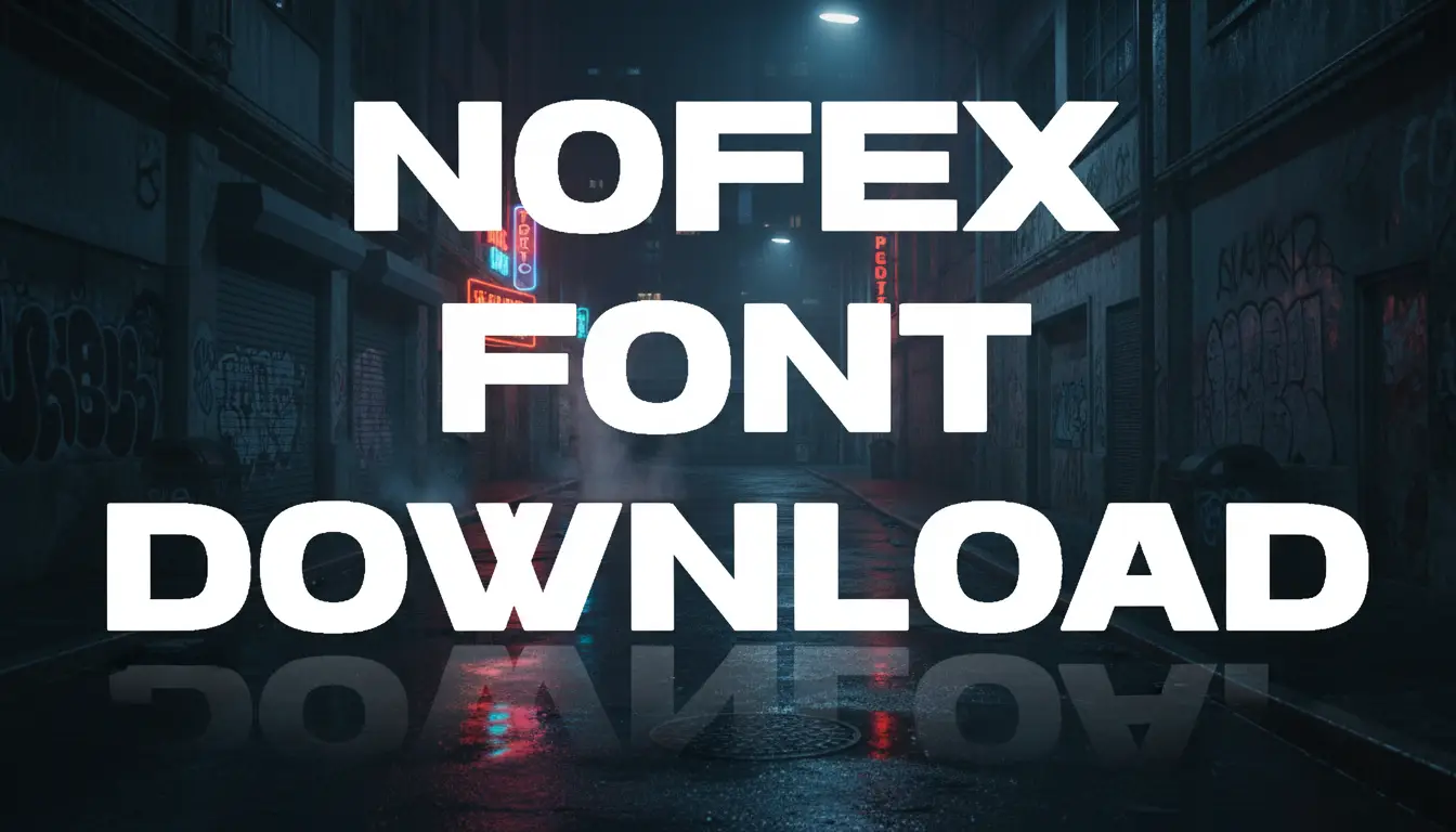 Nofex Font Download
