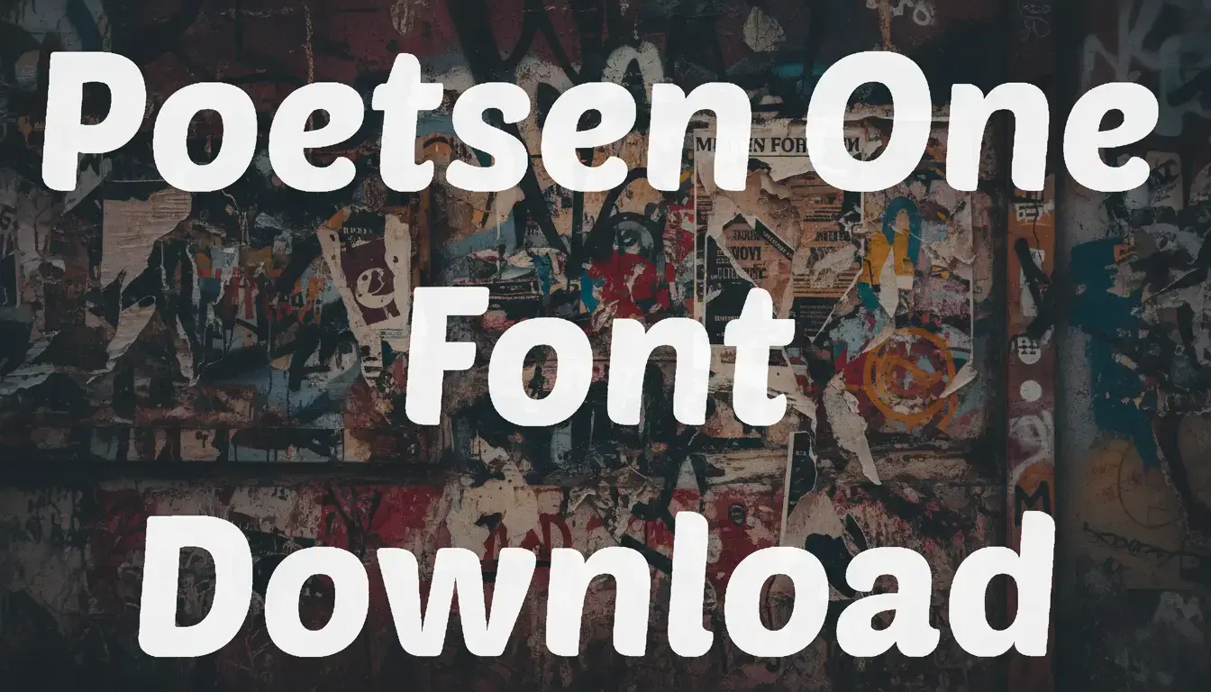 Poetsen One Font Download