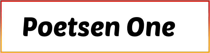 Poetsen One Font free download