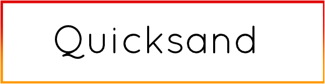 Download Quicksand font free download