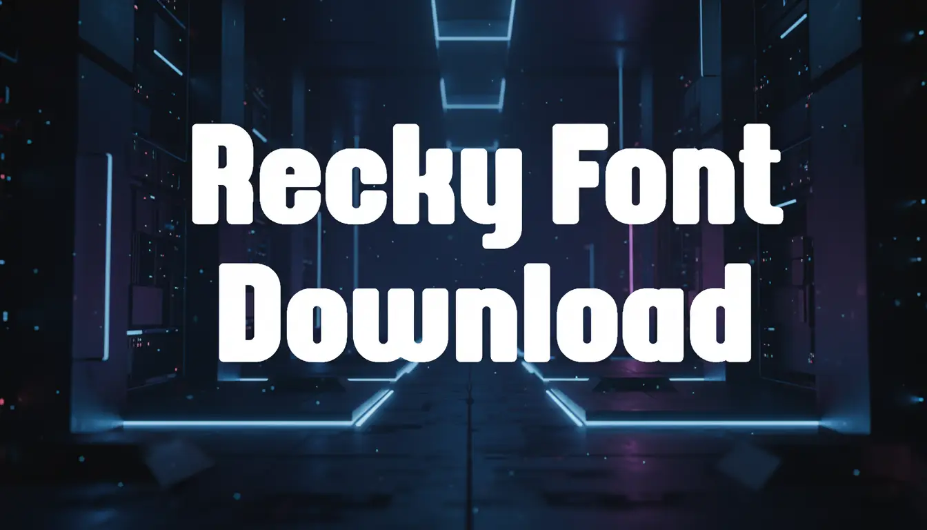 Recky Font Download