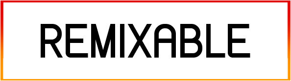Remixable Font free Download