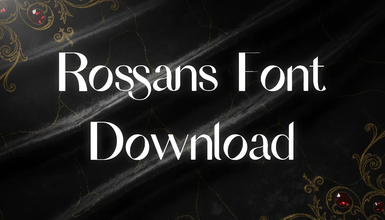 Rossans Font Download