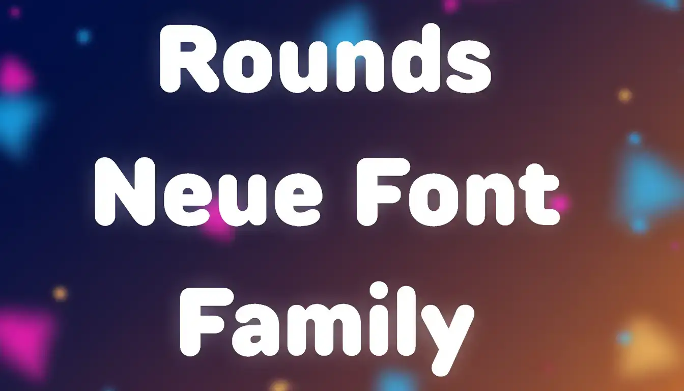 Rounds Neue Font Family