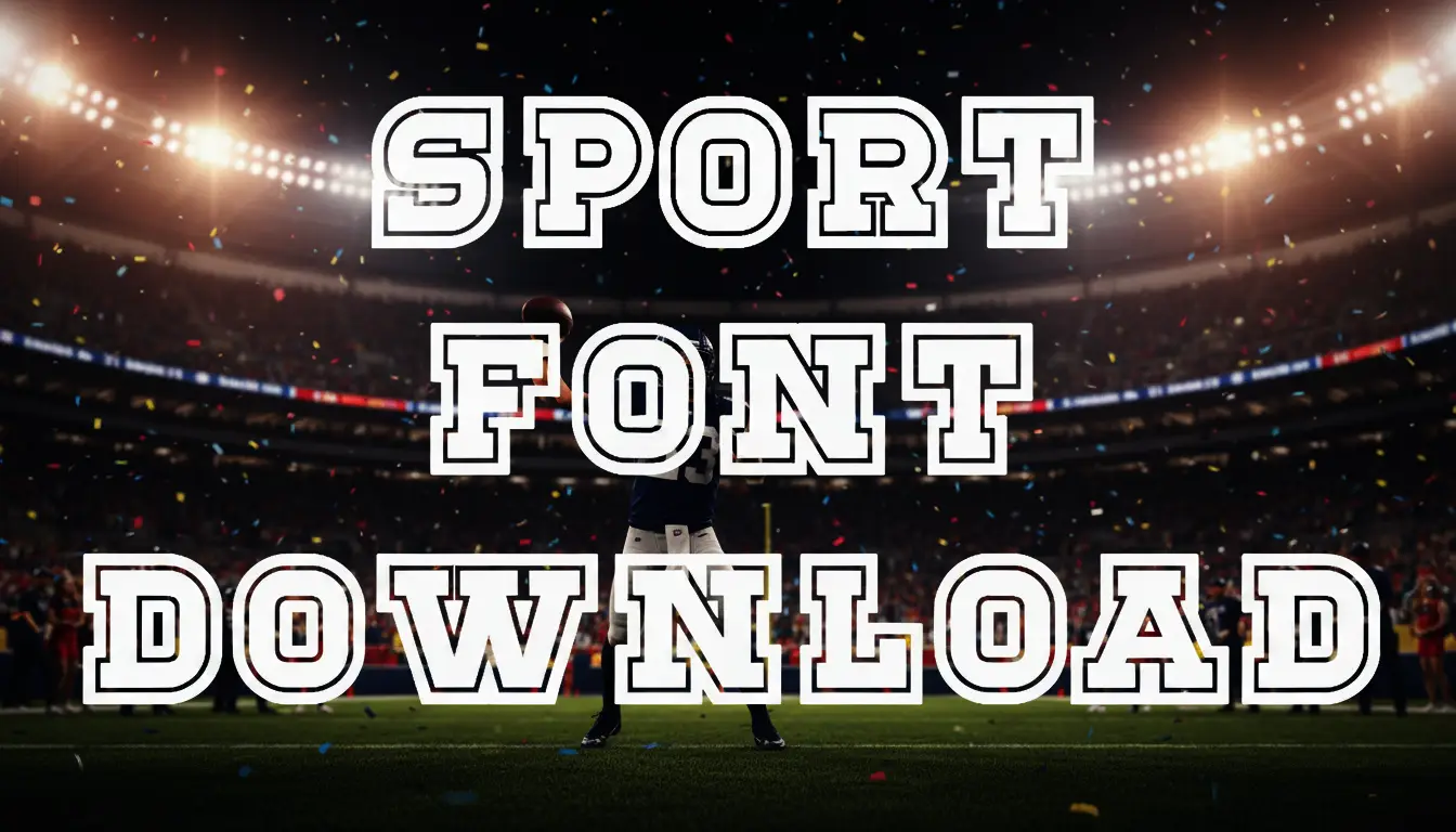 Sport Font Download