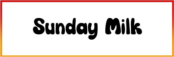 Sunday Milk Font free download