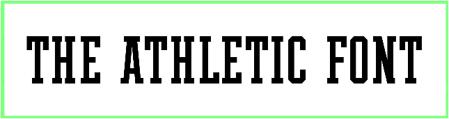 The Athletic Font free Download