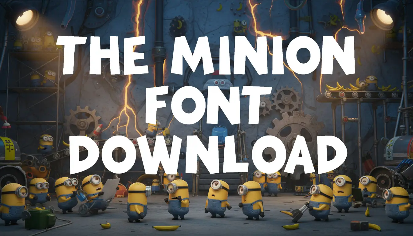 The Minion Font Download