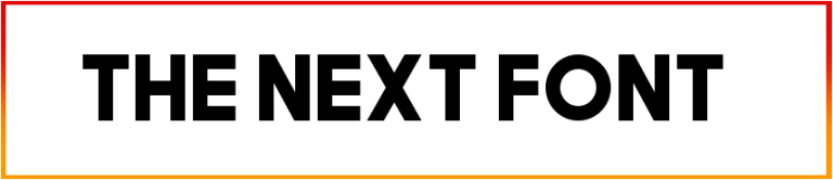 The Next Font free download
