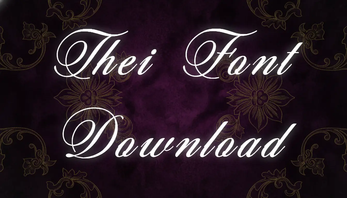Thei Font Download