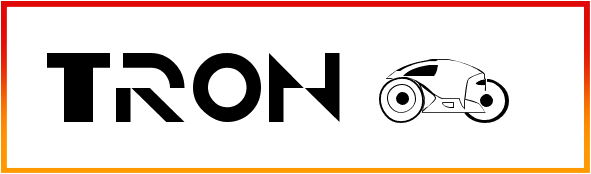 Tron car font free download