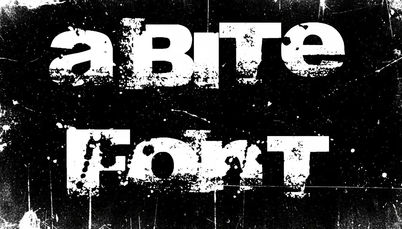 A Bite Font