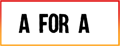 A For A Font free download