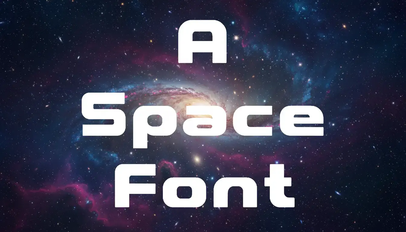 A Space Font