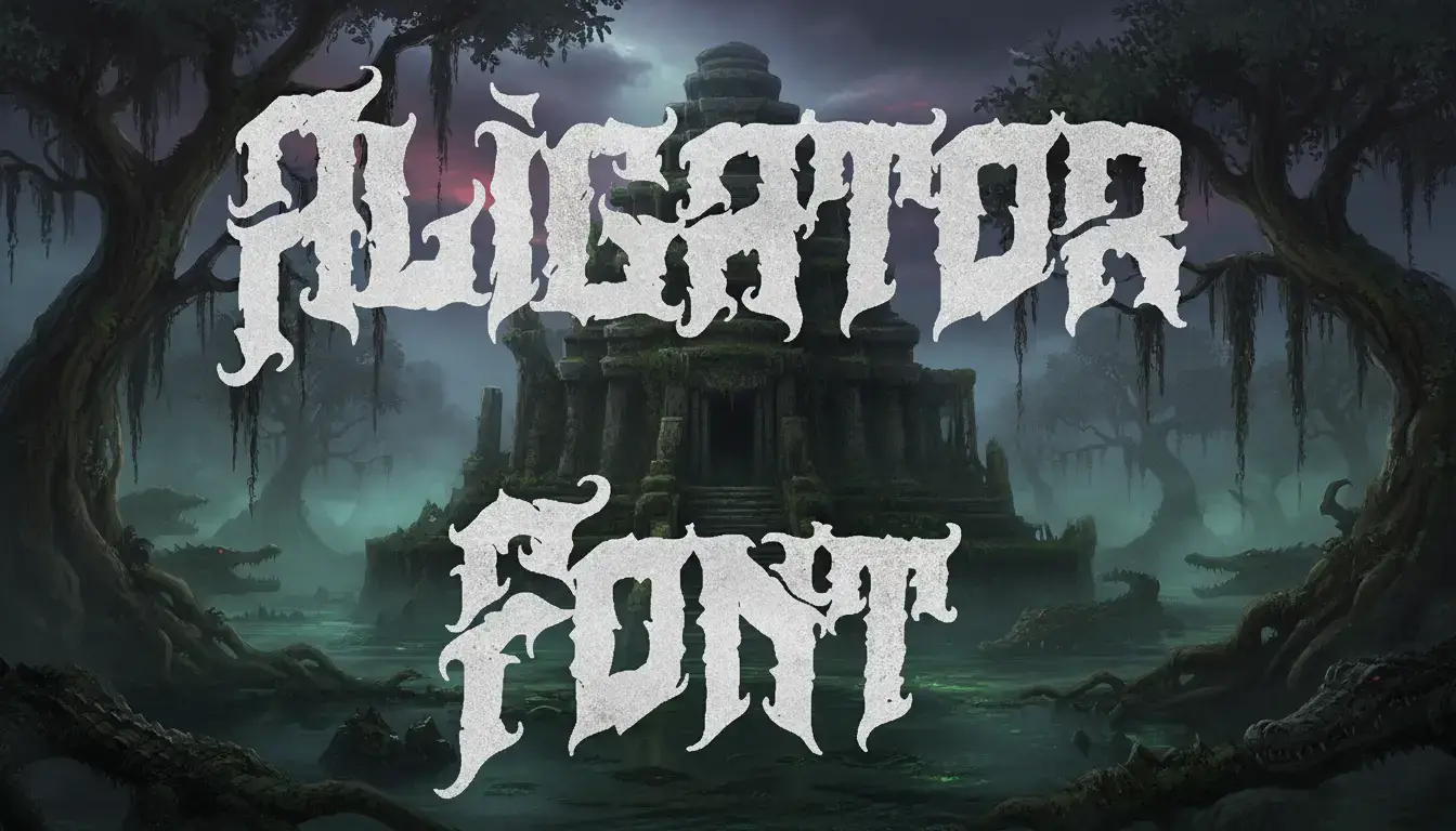 Aligator Font