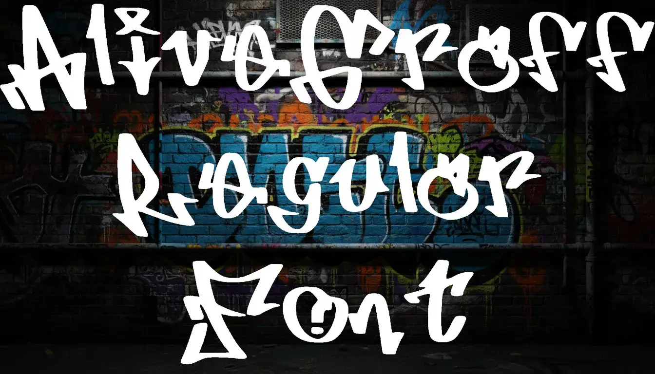 AliveGraff Regular Font
