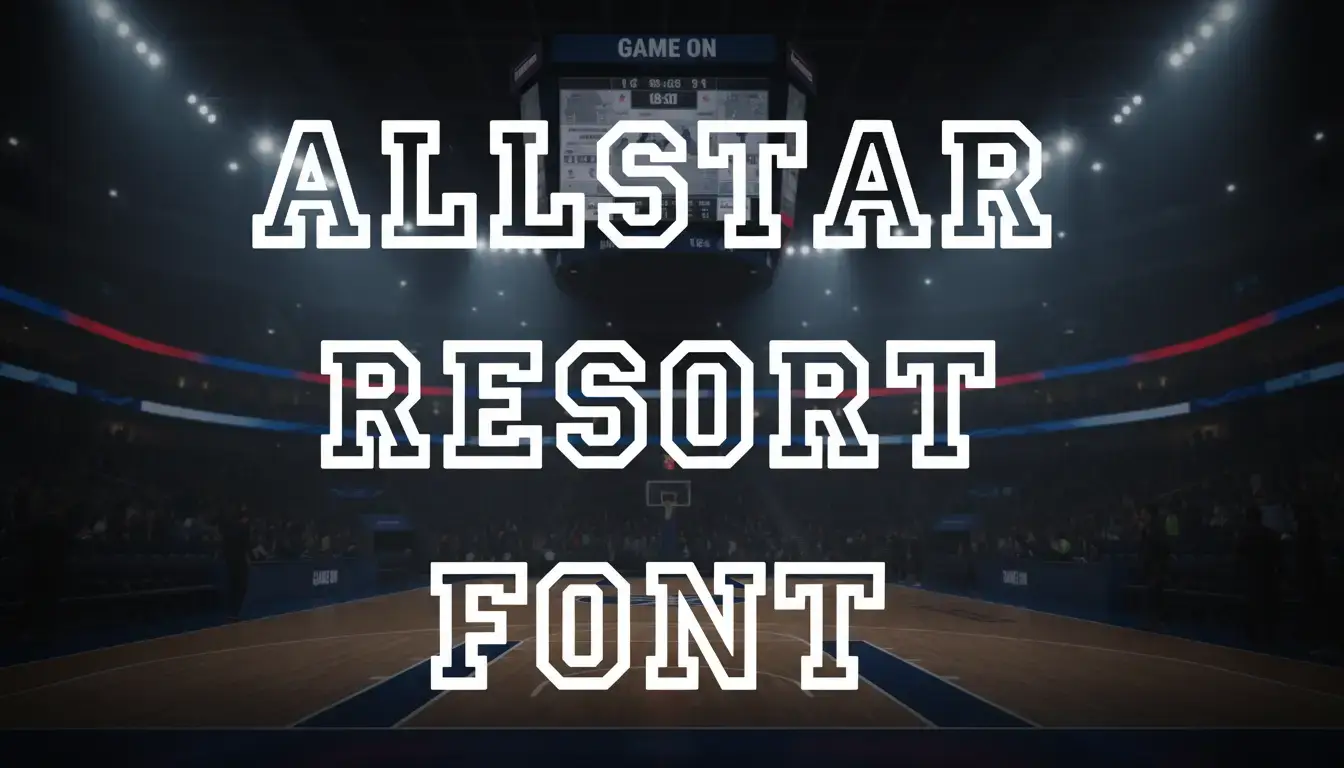 Allstar Resort Font