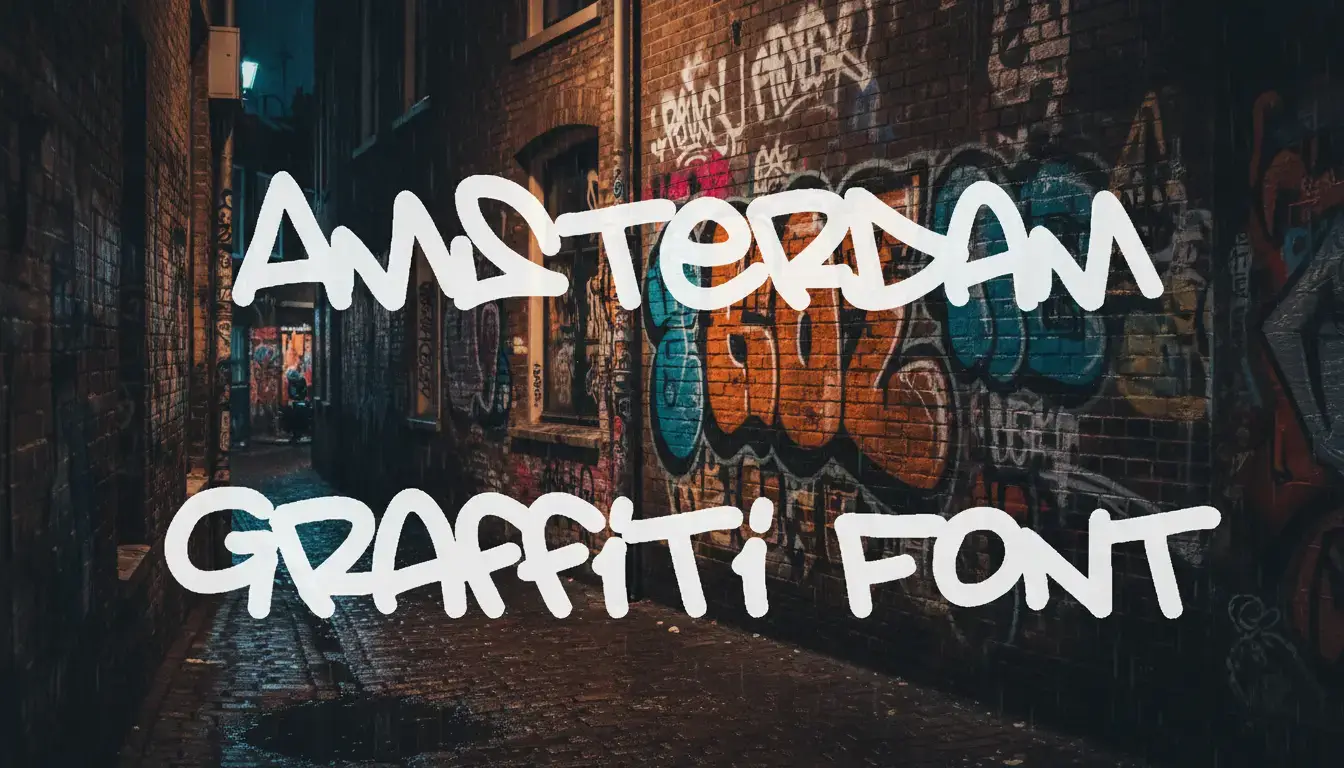Amsterdam Graffiti Font