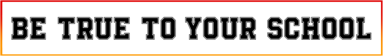 Be True To Your School Font free download