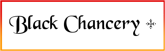 Black Chancery Font free download