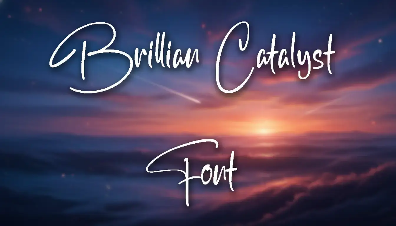 Brillian Catalyst Font