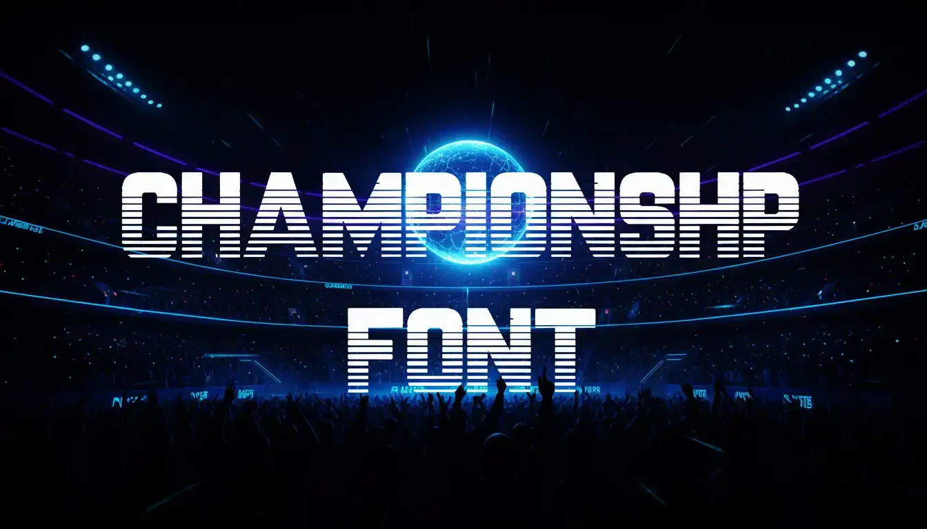 CHAMPIONSHIP FONT