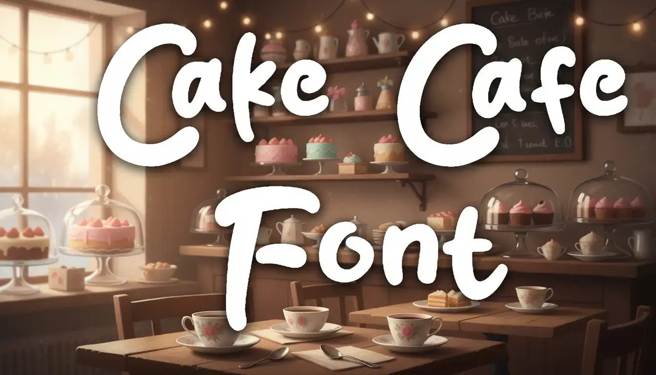 Cake Cafe Font