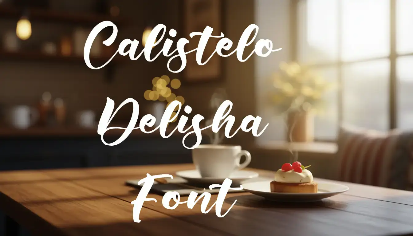 Calistelo Delisha Font