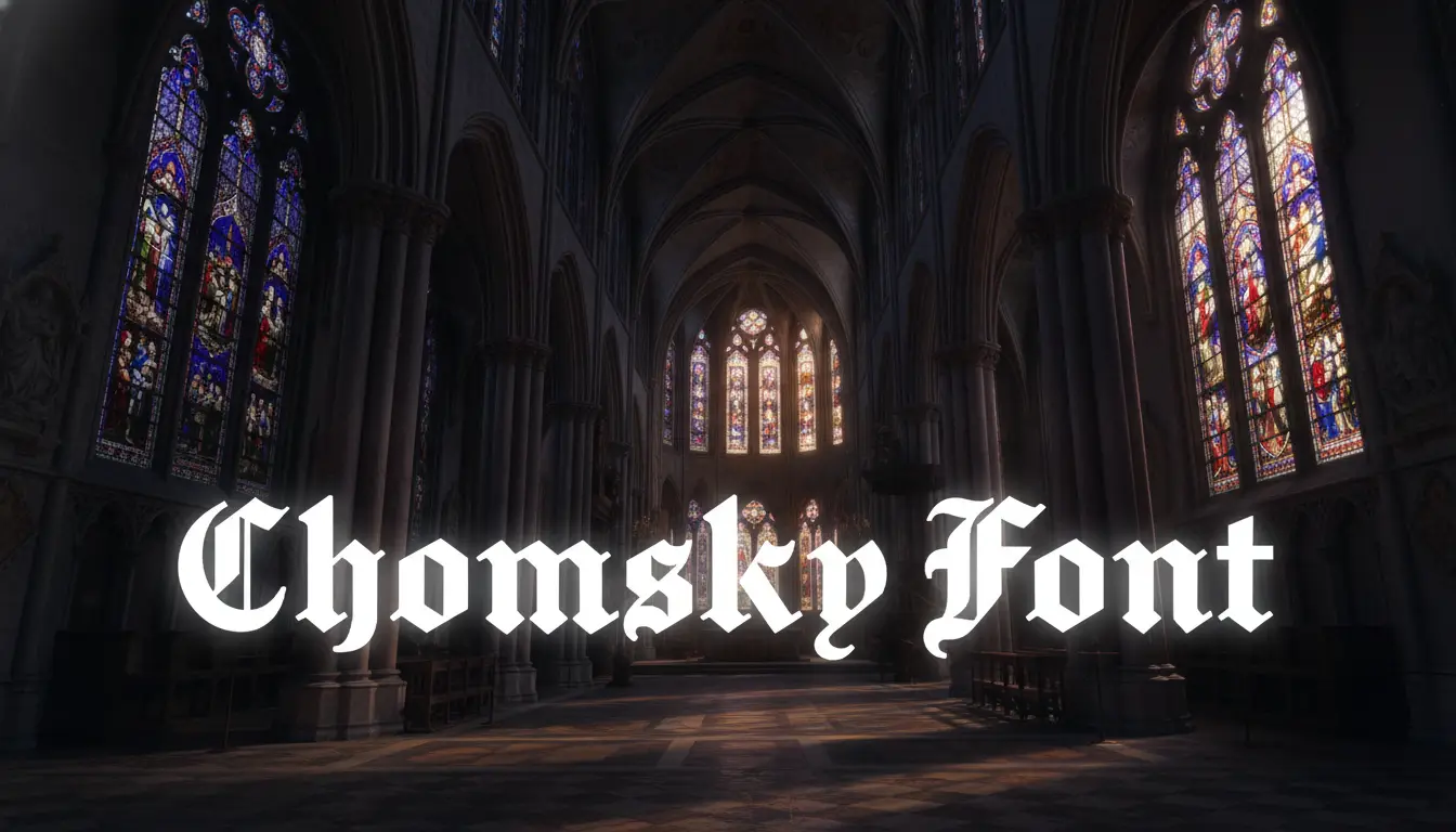 Chomsky Font