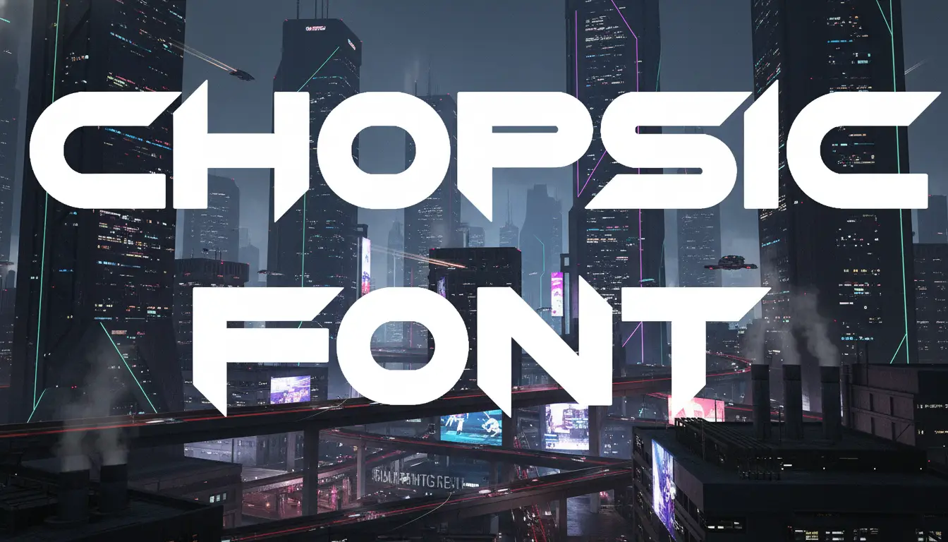 Chopsic Font