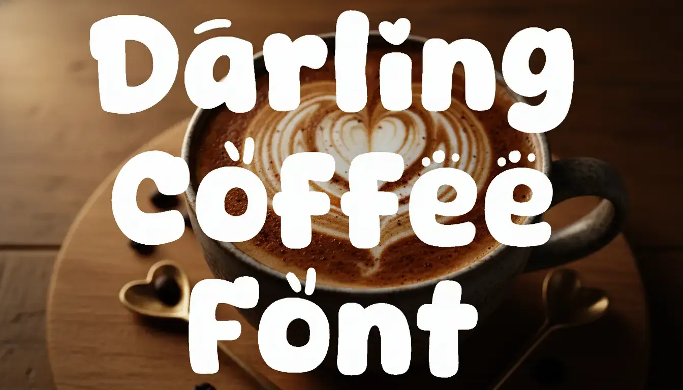 Darling Coffee Font