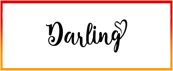 Darling Font free Download