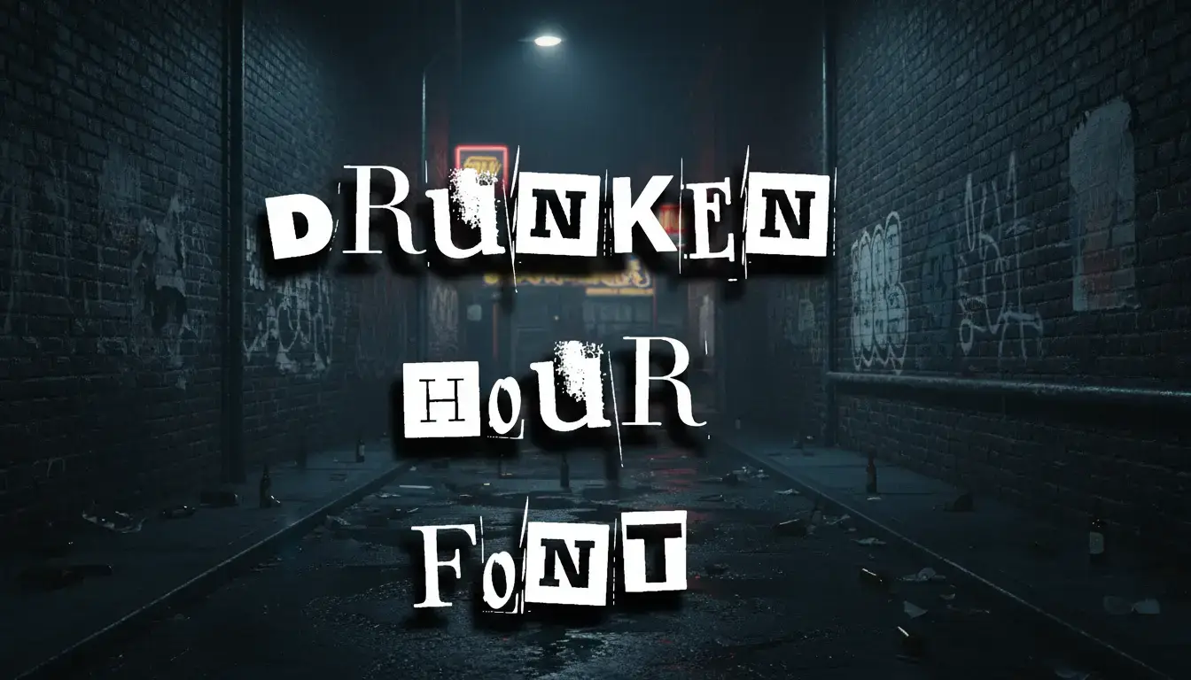 Drunken Hour Font