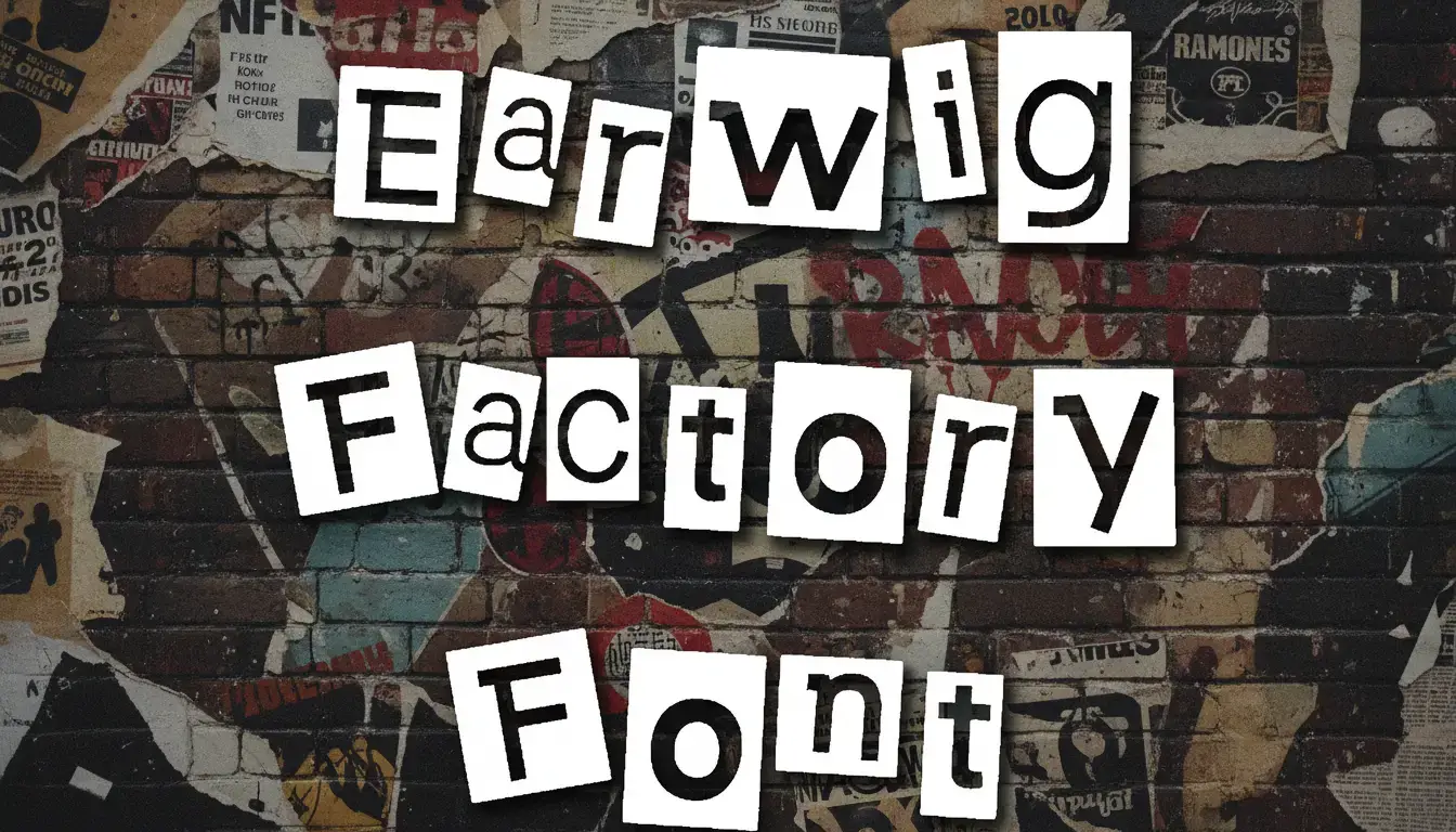 Earwig Factory Font