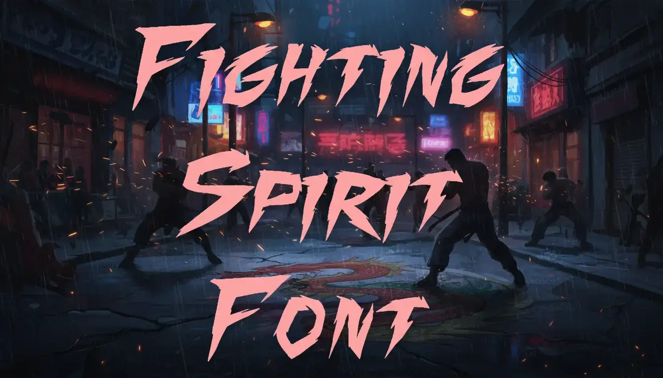 Fighting Spirit Font