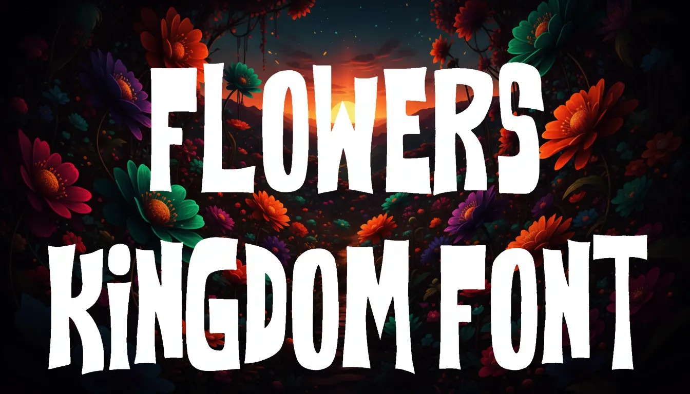 Flowers Kingdom Font