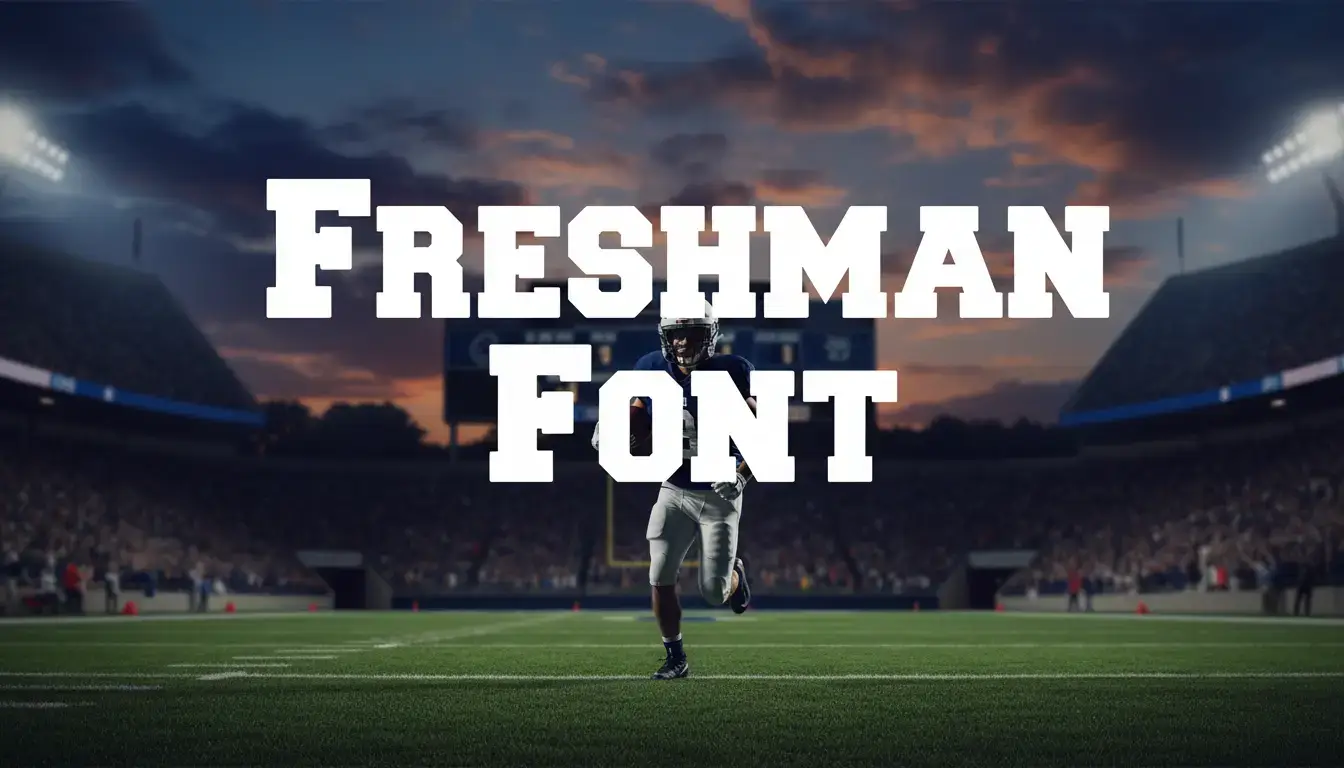 Freshman Font