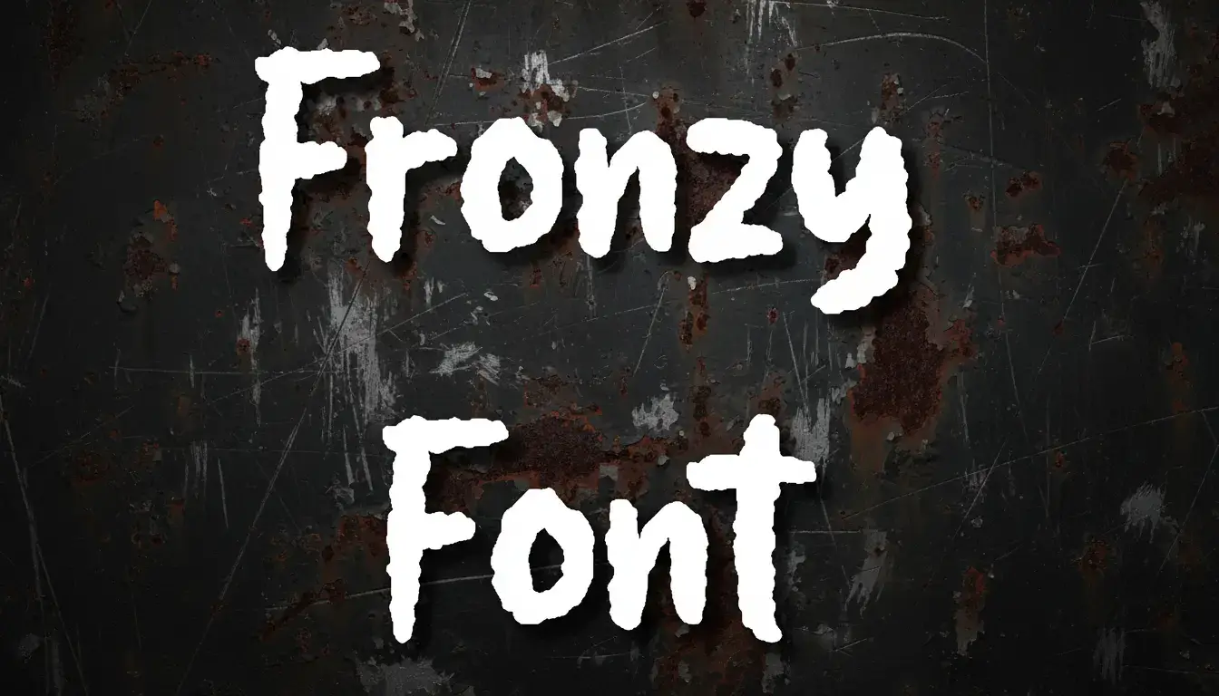 Fronzy Font